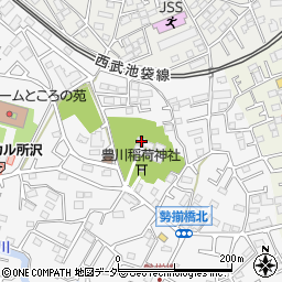 埼玉県所沢市久米411-1周辺の地図