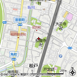 千葉県松戸市松戸1503周辺の地図