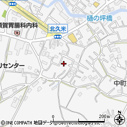 埼玉県所沢市久米2153-1周辺の地図