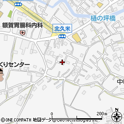 埼玉県所沢市久米2154-10周辺の地図
