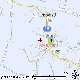 千葉県香取市大角700周辺の地図