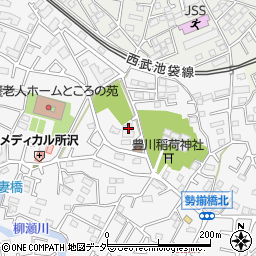 埼玉県所沢市久米1528-1周辺の地図