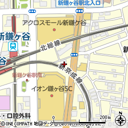 ほけんの窓口　新鎌ケ谷駅前店周辺の地図