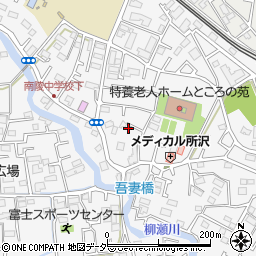 埼玉県所沢市久米1552-5周辺の地図