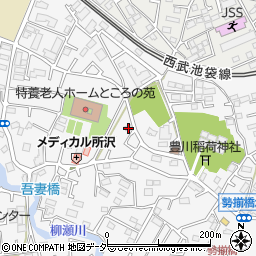 埼玉県所沢市久米1531-2周辺の地図