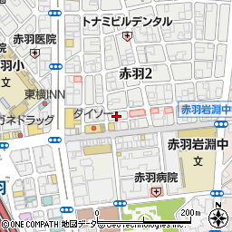 グレイトカルカッタ 赤羽店周辺の地図