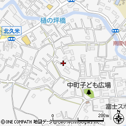 埼玉県所沢市久米2050-3周辺の地図