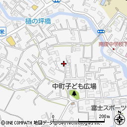 埼玉県所沢市久米周辺の地図