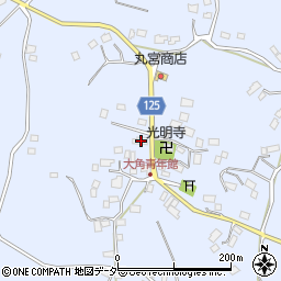 千葉県香取市大角705周辺の地図