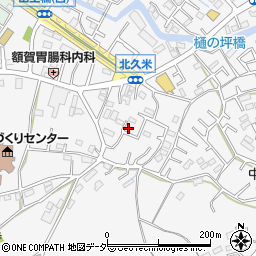 埼玉県所沢市久米2154-7周辺の地図
