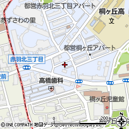 東京都北区赤羽北3丁目20-10周辺の地図