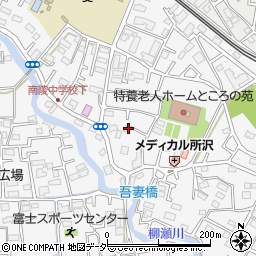 埼玉県所沢市久米1552-26周辺の地図