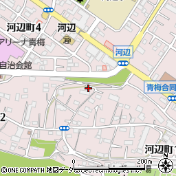東京都青梅市河辺町1丁目916周辺の地図
