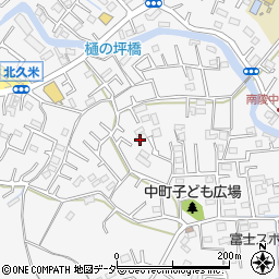 埼玉県所沢市久米2039周辺の地図