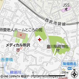 埼玉県所沢市久米1524周辺の地図