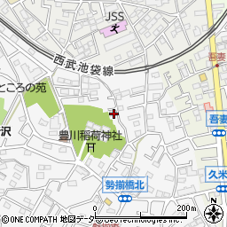 埼玉県所沢市久米408-56周辺の地図