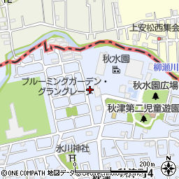 東京都東村山市秋津町4丁目16-194周辺の地図