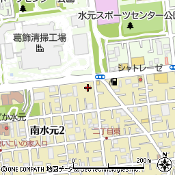 ファミリーマート葛飾水元店周辺の地図