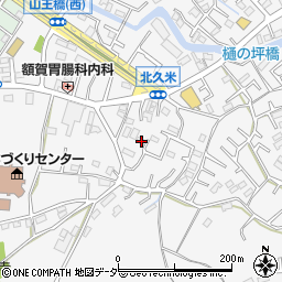 埼玉県所沢市久米2161周辺の地図