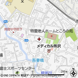 埼玉県所沢市久米1545-11周辺の地図