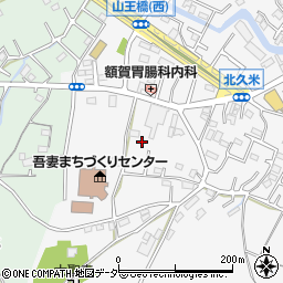 埼玉県所沢市久米2242周辺の地図