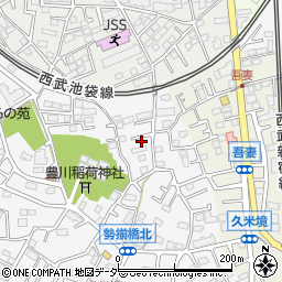 埼玉県所沢市久米392-9周辺の地図