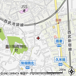 埼玉県所沢市久米383-5周辺の地図
