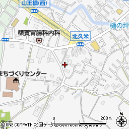埼玉県所沢市久米2164周辺の地図