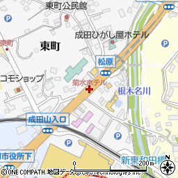 菊水ホテル周辺の地図