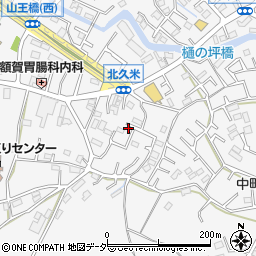 埼玉県所沢市久米2154-4周辺の地図