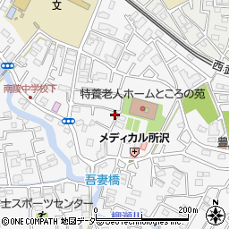 埼玉県所沢市久米1545-9周辺の地図