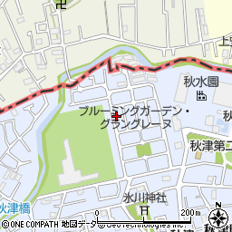 東京都東村山市秋津町4丁目16-155周辺の地図