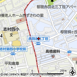 東京メガシティディライトタワーＤ周辺の地図