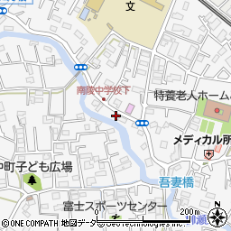 埼玉県所沢市久米1444-3周辺の地図