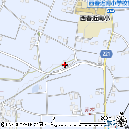 長野県伊那市西春近7422周辺の地図