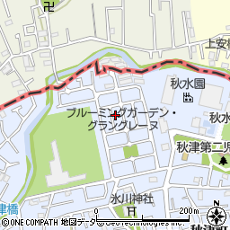 東京都東村山市秋津町4丁目16-192周辺の地図