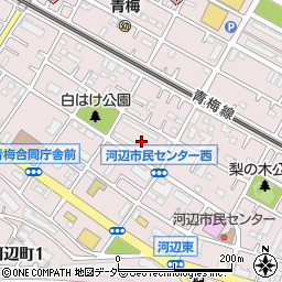 東京都青梅市河辺町6丁目14周辺の地図
