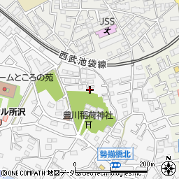 埼玉県所沢市久米408-27周辺の地図