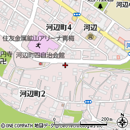 東京都青梅市河辺町2丁目957周辺の地図