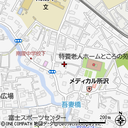 埼玉県所沢市久米1551-8周辺の地図