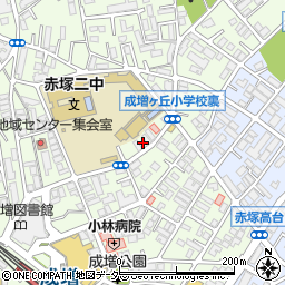 成丘塾周辺の地図
