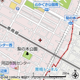 東京都青梅市河辺町7丁目18周辺の地図