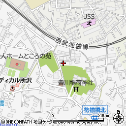 埼玉県所沢市久米408-10周辺の地図