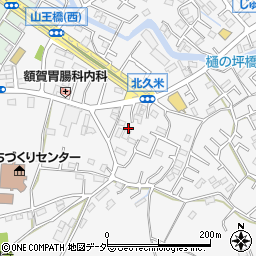 埼玉県所沢市久米2165-9周辺の地図