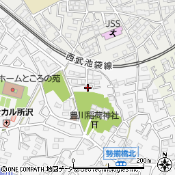 埼玉県所沢市久米408周辺の地図