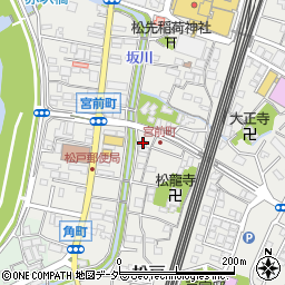 千葉県松戸市松戸1461周辺の地図