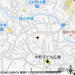 埼玉県所沢市久米2033周辺の地図