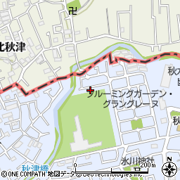 東京都東村山市秋津町4丁目16-305周辺の地図