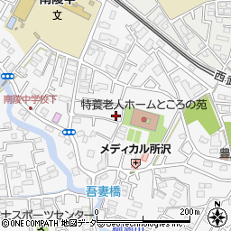 埼玉県所沢市久米1546周辺の地図