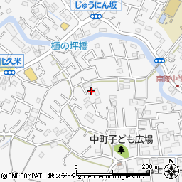 埼玉県所沢市久米2035-1周辺の地図
